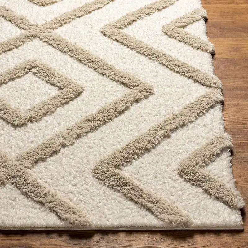 Hudson Shag Machine Woven Rug - Livabliss