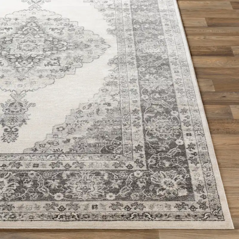 Indigo Machine Woven Rug - Livabliss