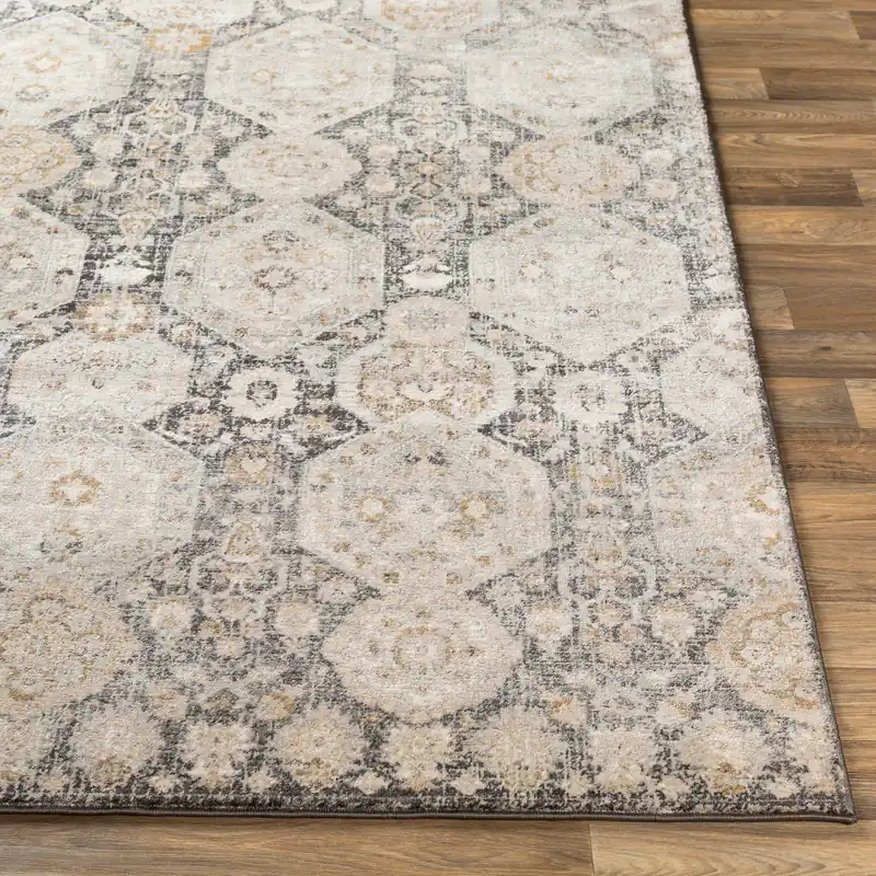 Indigo Machine Woven Rug - Livabliss