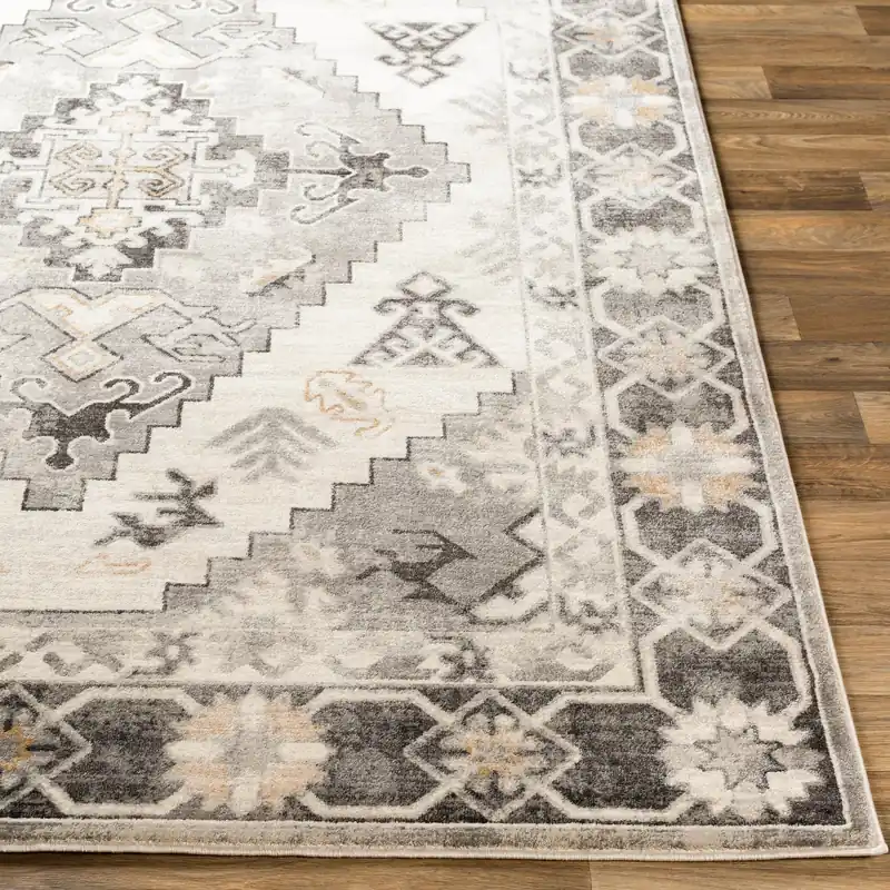 Indigo Machine Woven Rug - Livabliss