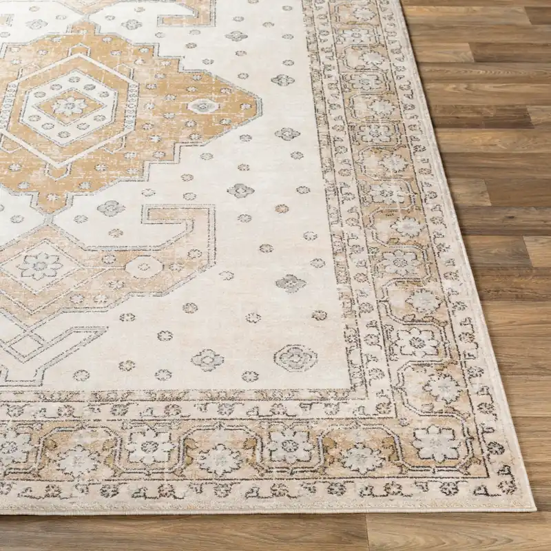 Indigo Machine Woven Rug - Livabliss