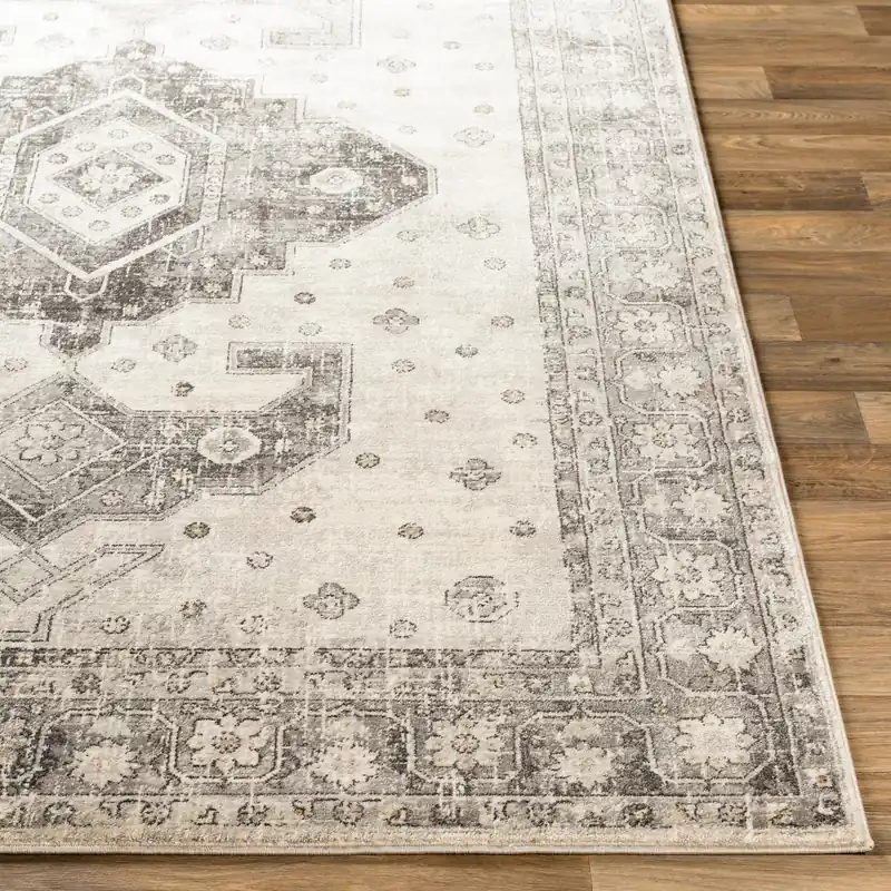 Indigo Machine Woven Rug - Livabliss
