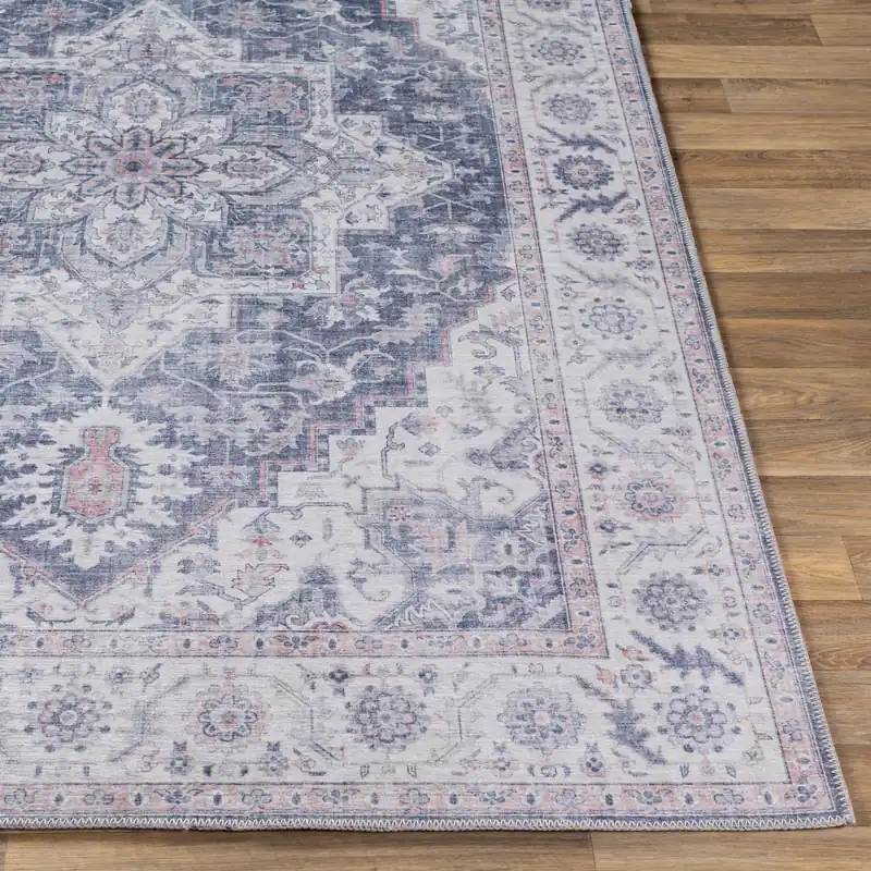 Iris Machine Woven Rug - Livabliss