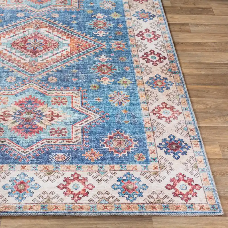 Iris Machine Woven Rug - Livabliss