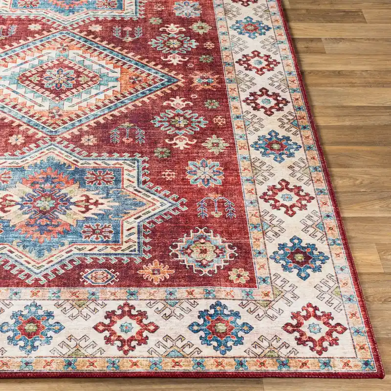 Iris Machine Woven Rug - Livabliss