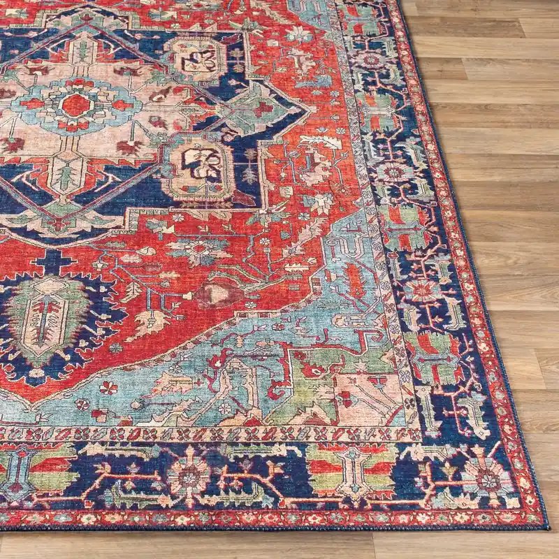 Iris Machine Woven Rug - Livabliss