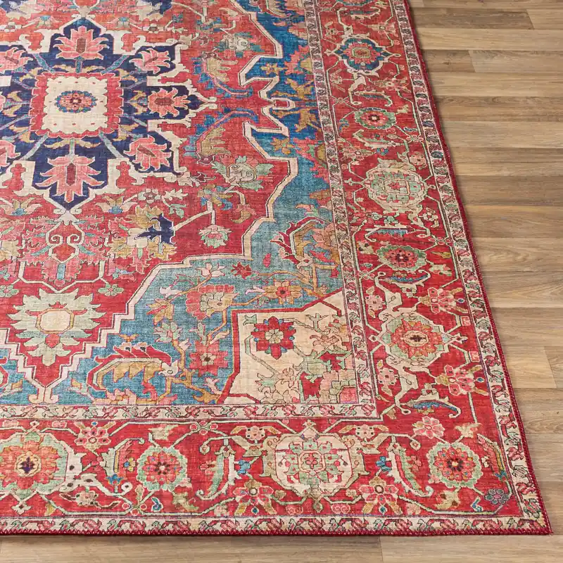Iris Machine Woven Rug - Livabliss
