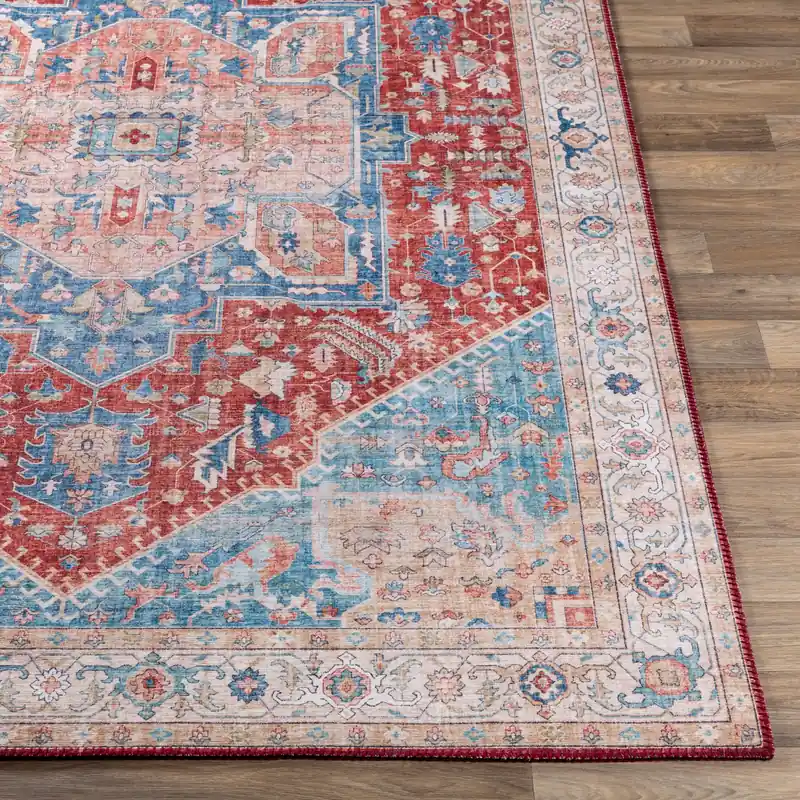 Iris Machine Woven Rug - Livabliss