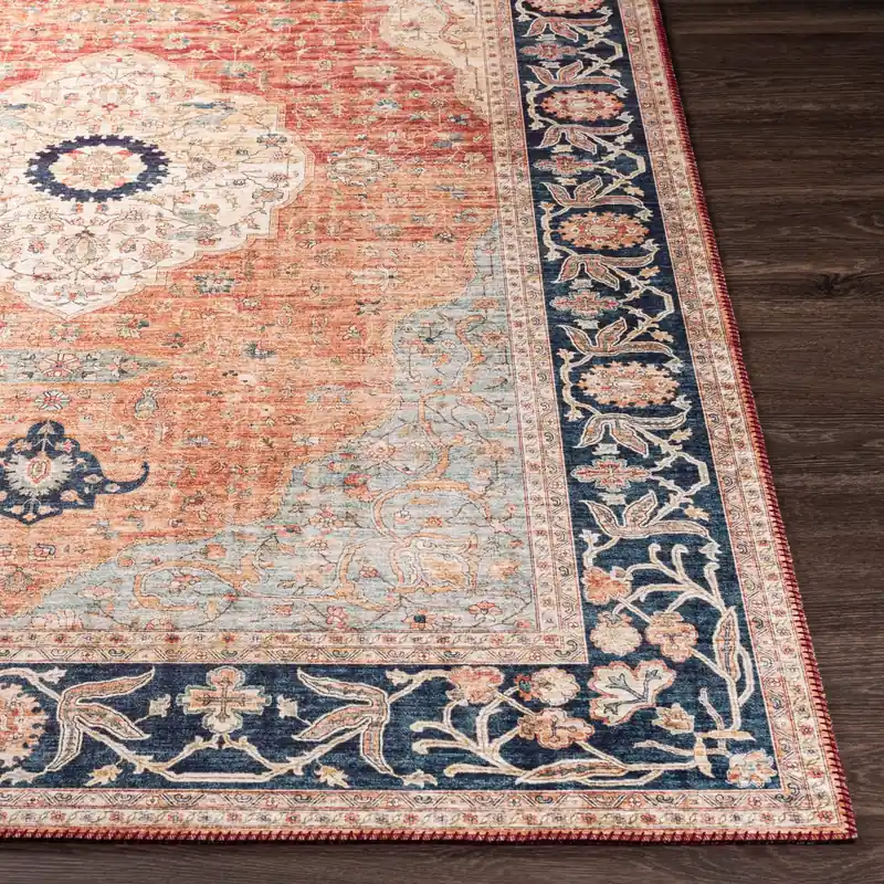 Iris Machine Woven Rug - Livabliss