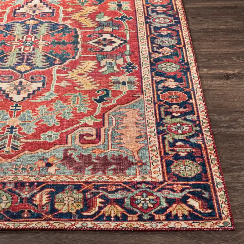 Iris Machine Woven Rug - Livabliss