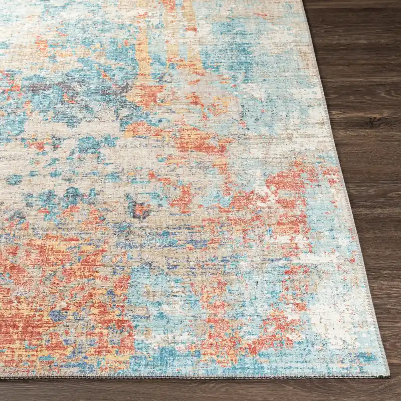 Iris Machine Woven Rug - Livabliss