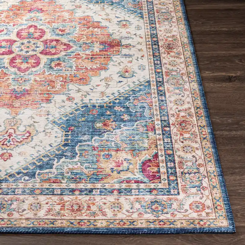 Iris Machine Woven Rug - Livabliss