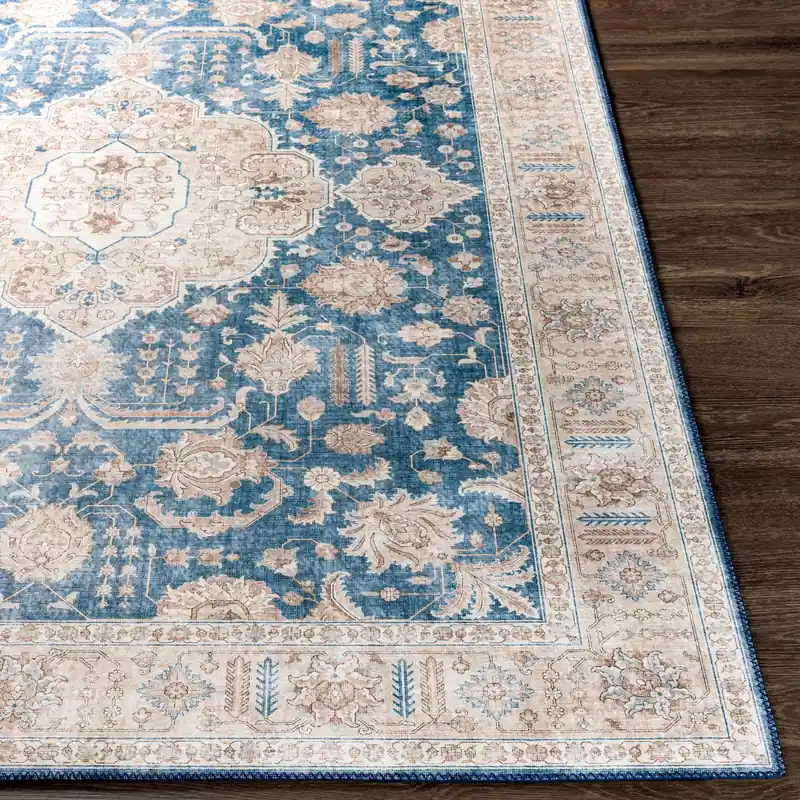 Iris Machine Woven Rug - Livabliss