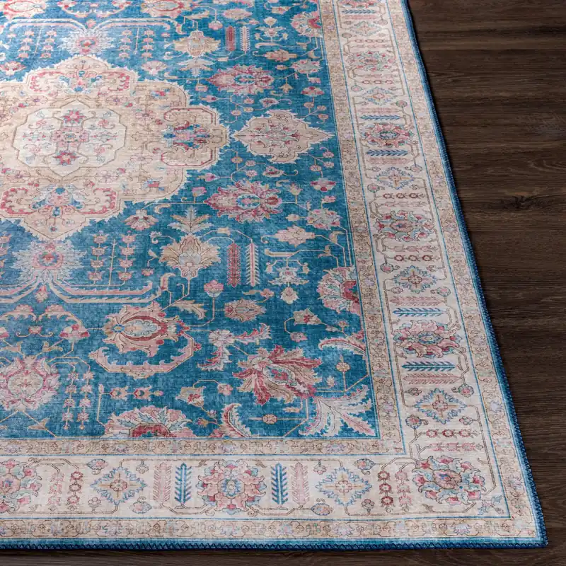 Iris Machine Woven Rug - Livabliss