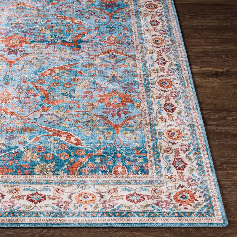 Iris Machine Woven Rug - Livabliss