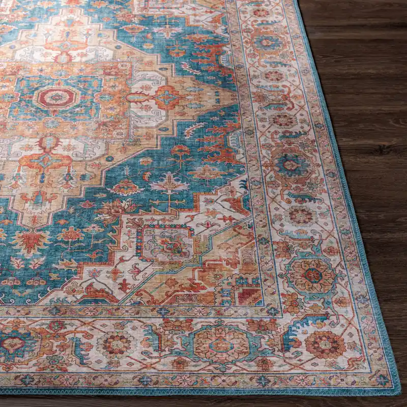 Iris Machine Woven Rug - Livabliss