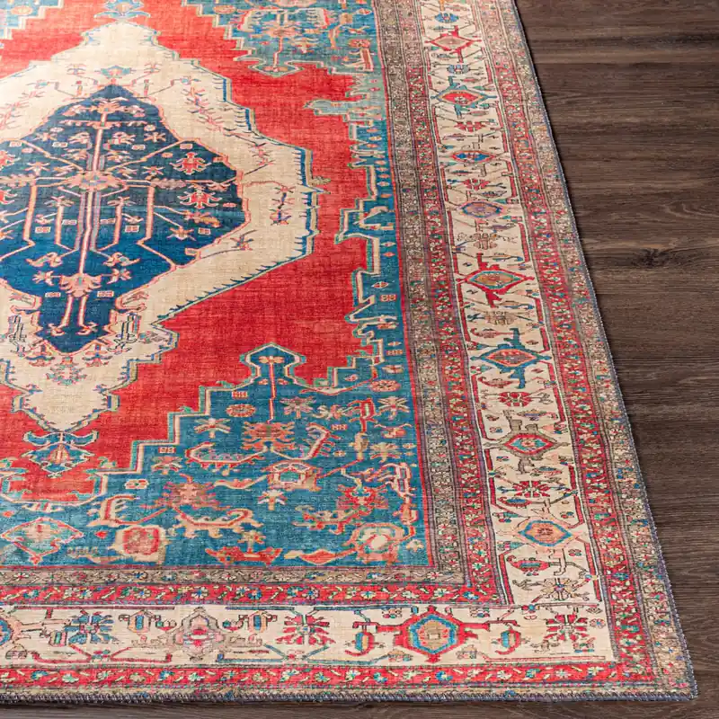 Iris Machine Woven Rug - Livabliss