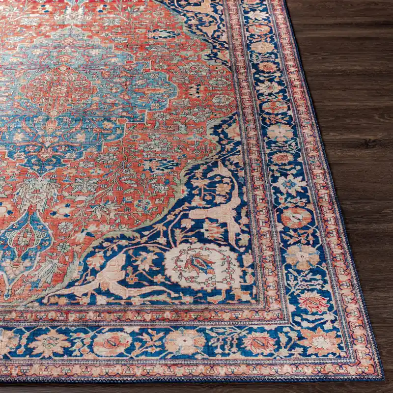 Iris Machine Woven Rug - Livabliss