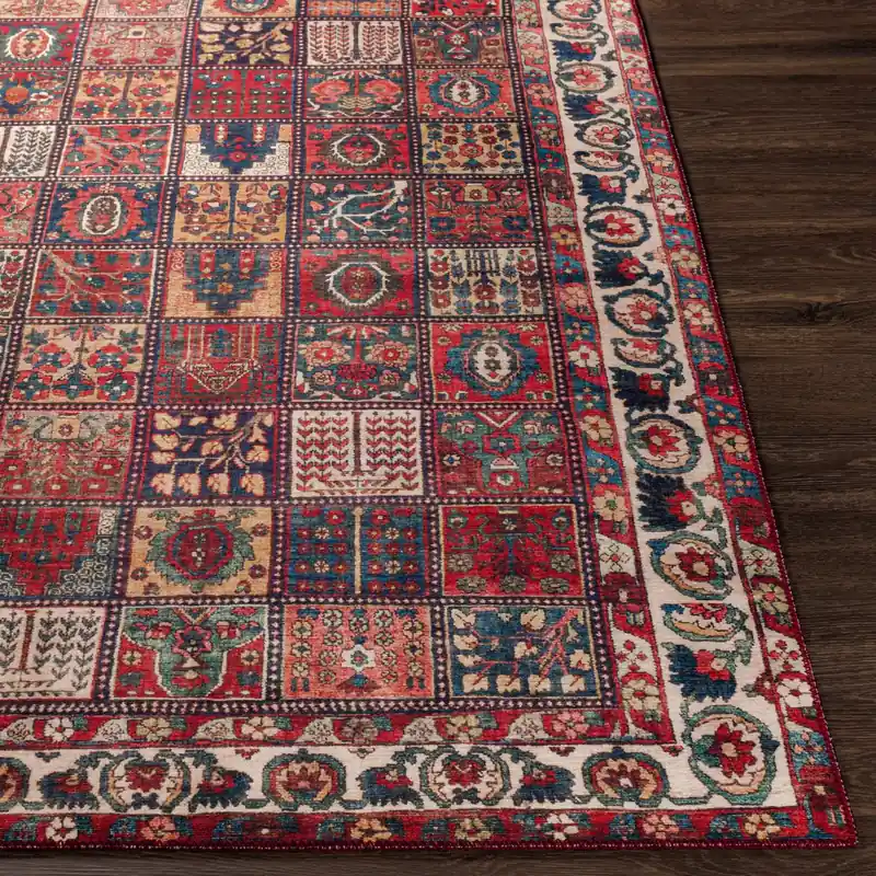 Iris Machine Woven Rug - Livabliss
