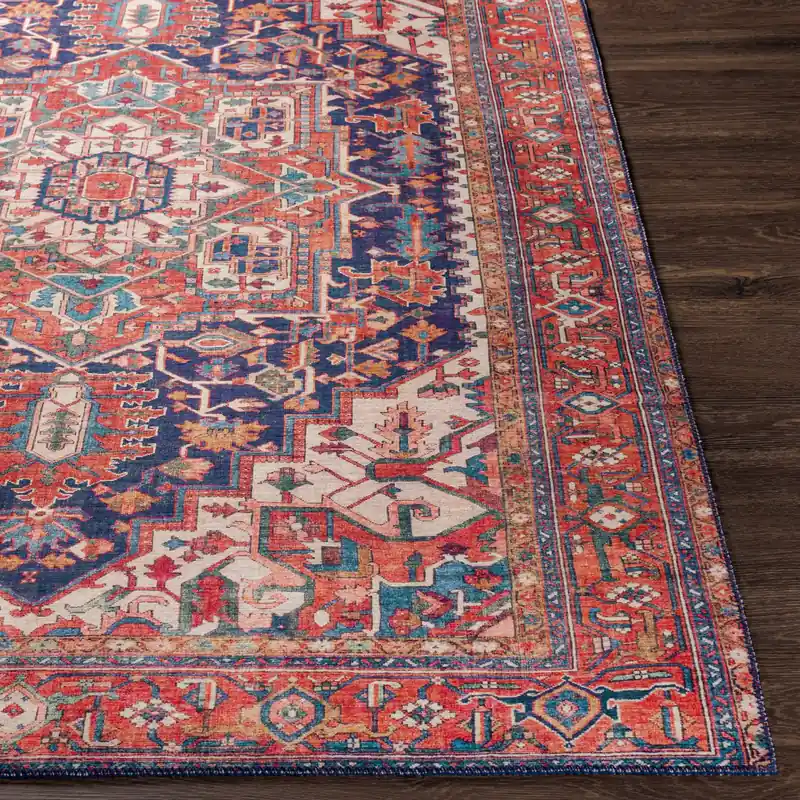 Iris Machine Woven Rug - Livabliss