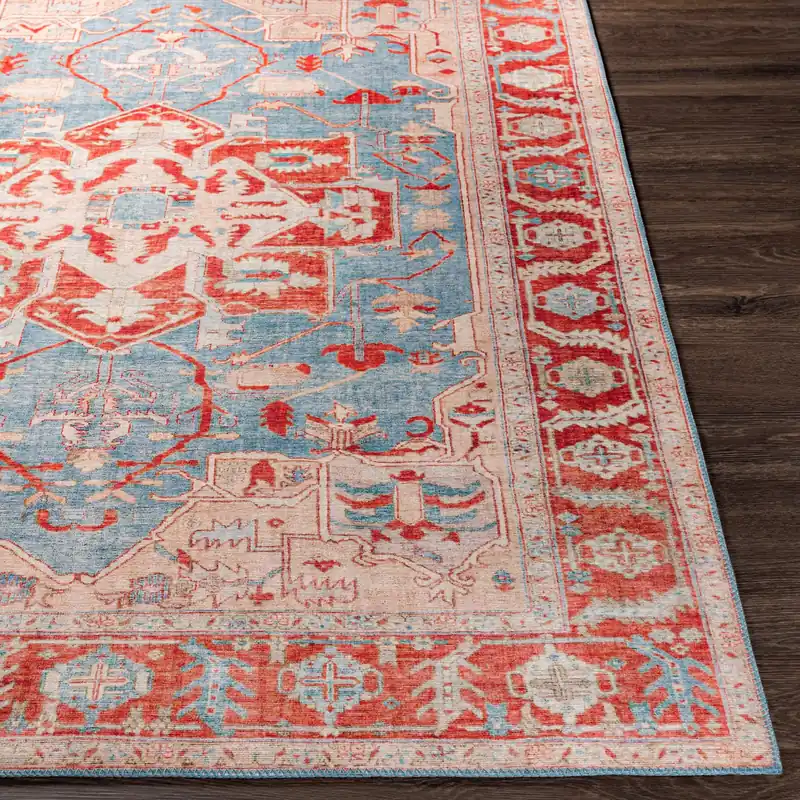 Iris Machine Woven Rug - Livabliss