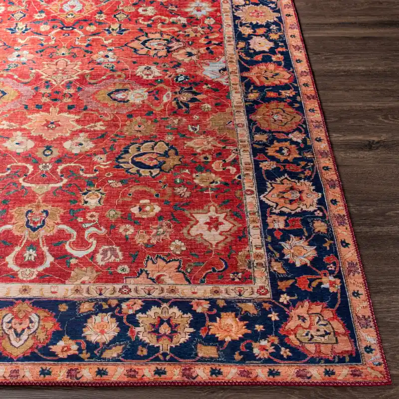 Iris Machine Woven Rug - Livabliss