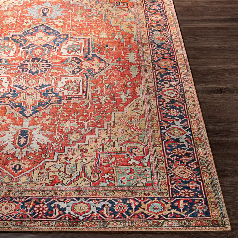 Iris Machine Woven Rug - Livabliss