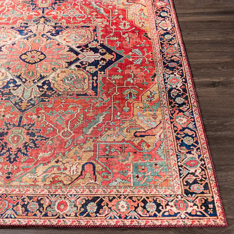 Iris Machine Woven Rug - Livabliss