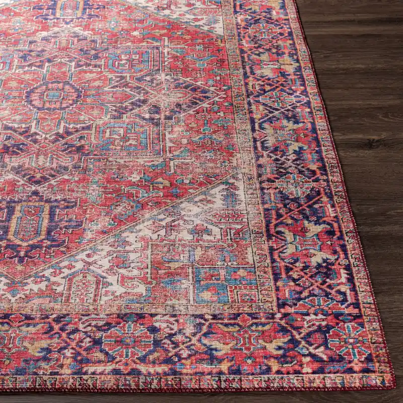 Iris Machine Woven Rug - Livabliss