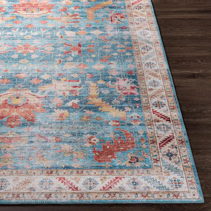 Iris Machine Woven Rug - Livabliss