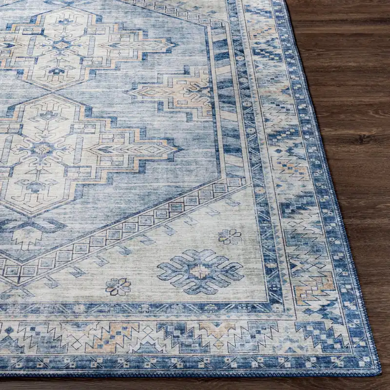 Iris Machine Woven Rug - Livabliss