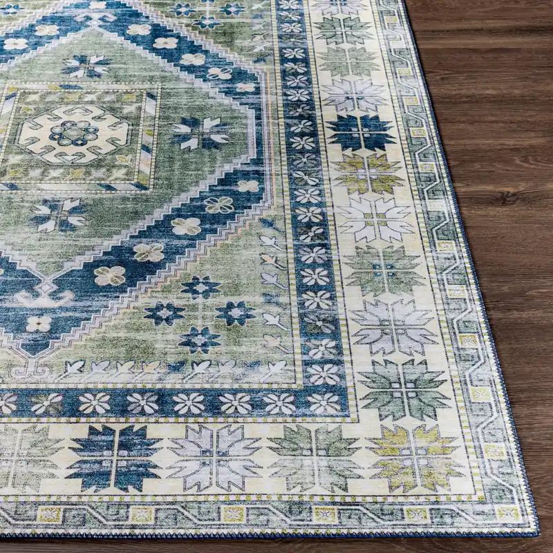 Iris Machine Woven Rug - Livabliss