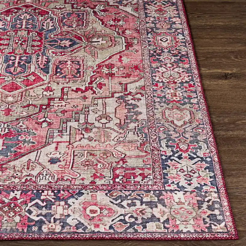 Iris Machine Woven Rug - Livabliss
