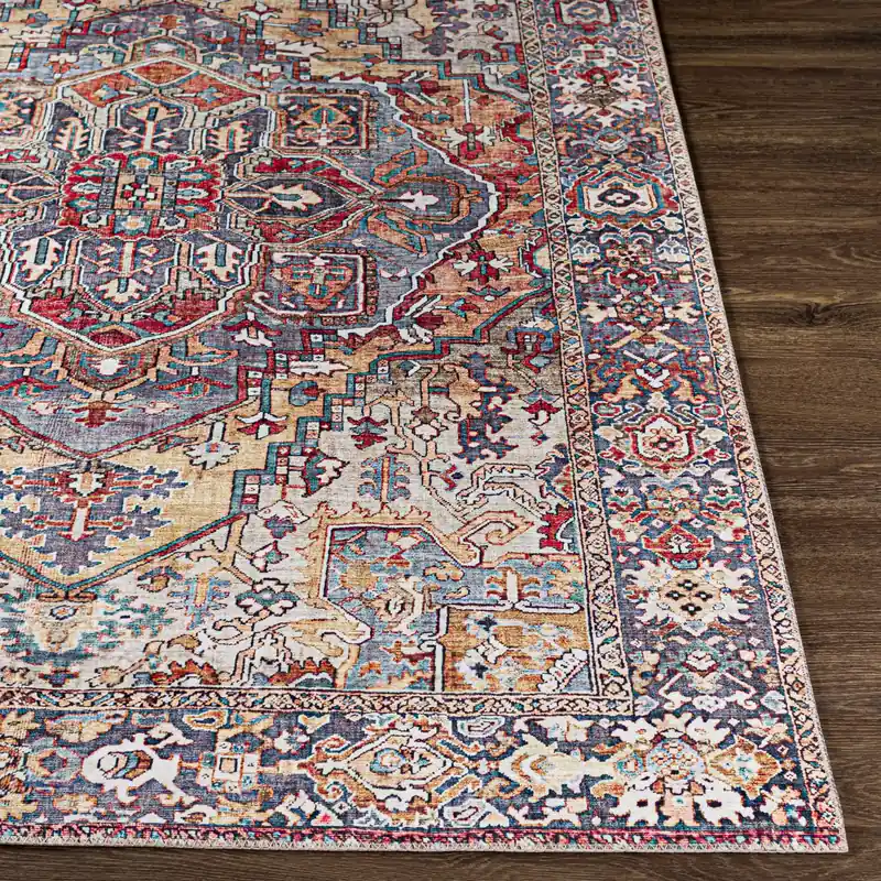 Iris Machine Woven Rug - Livabliss