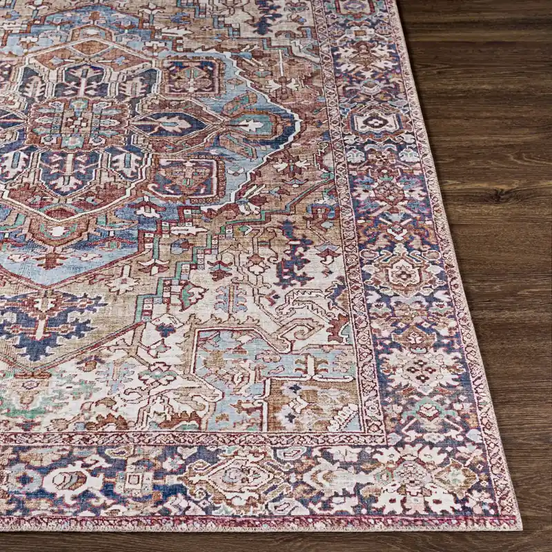 Iris Machine Woven Rug - Livabliss