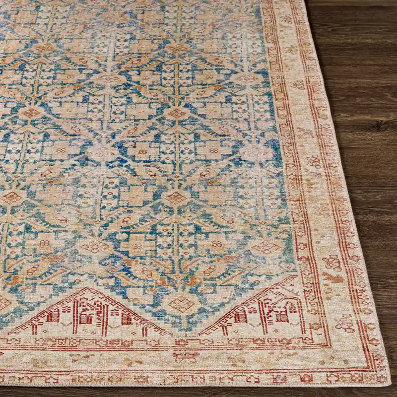Iris Machine Woven Rug - Livabliss