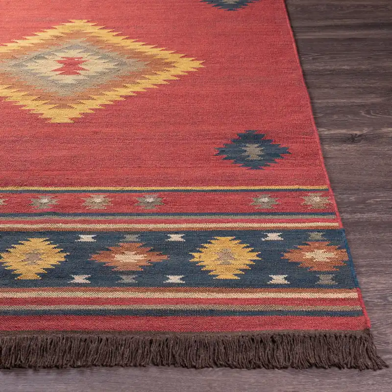 Jewel Tone Handmade Rug - Livabliss