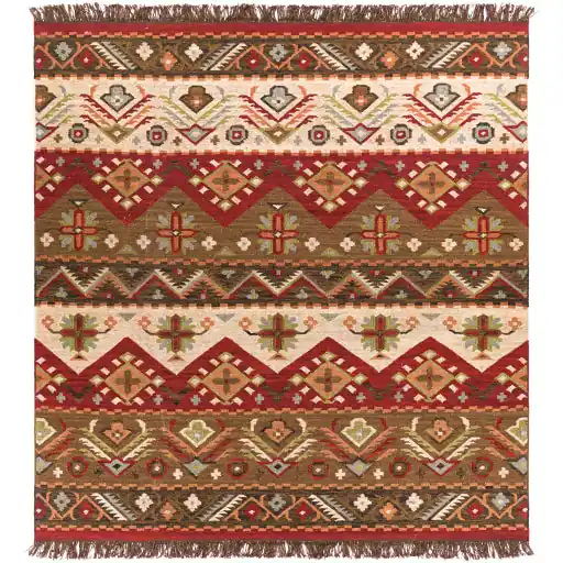 Jewel Tone Handmade Rug - Livabliss