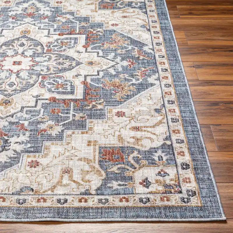Juliet Machine Woven Rug - Livabliss